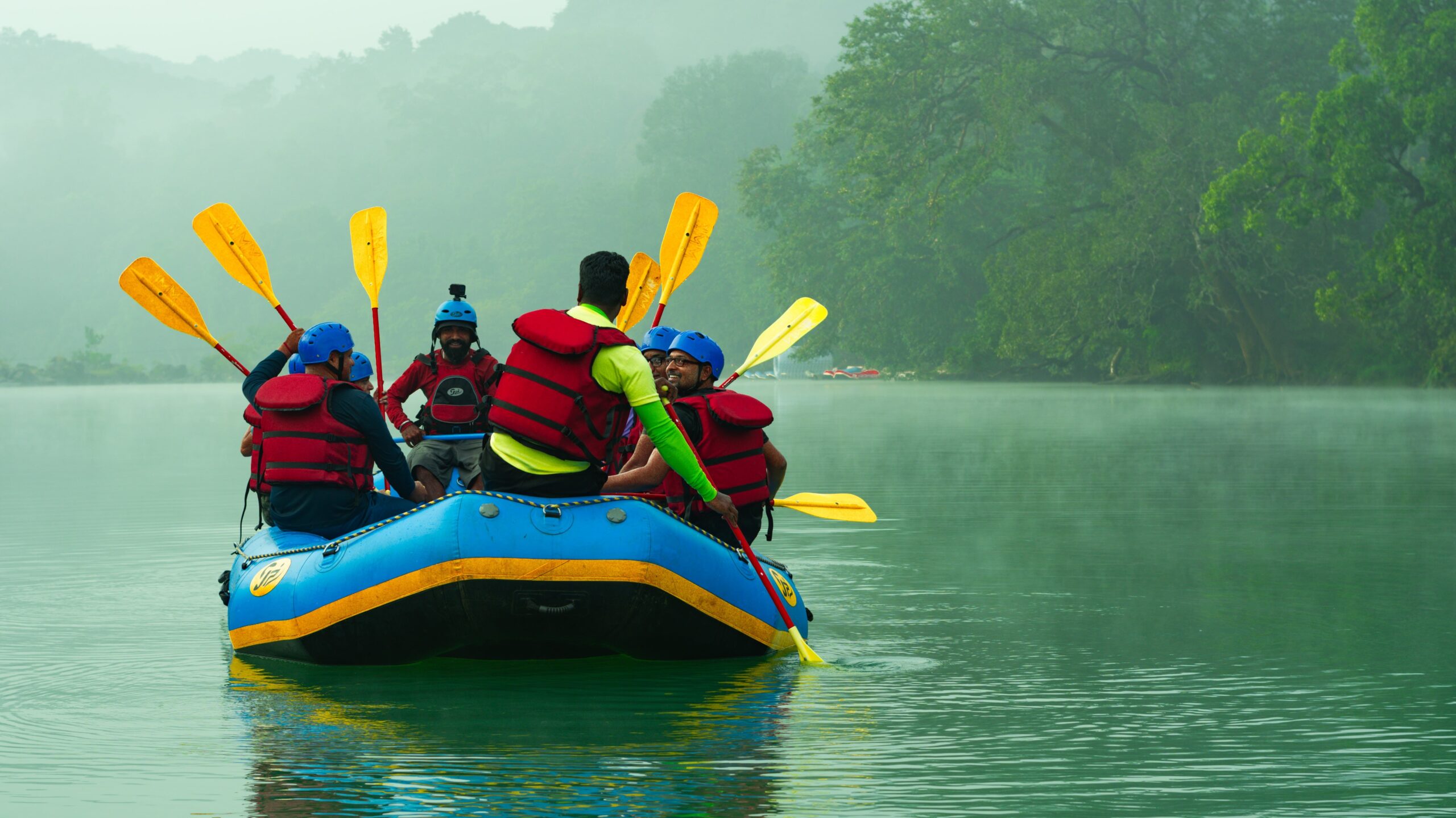 Boating In River Kali